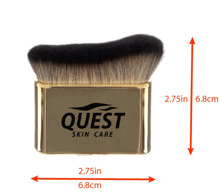 Tan Physics True Color Sunless Tanner 8 fl oz w/ Self Tanner Brush by Quest Skin Care