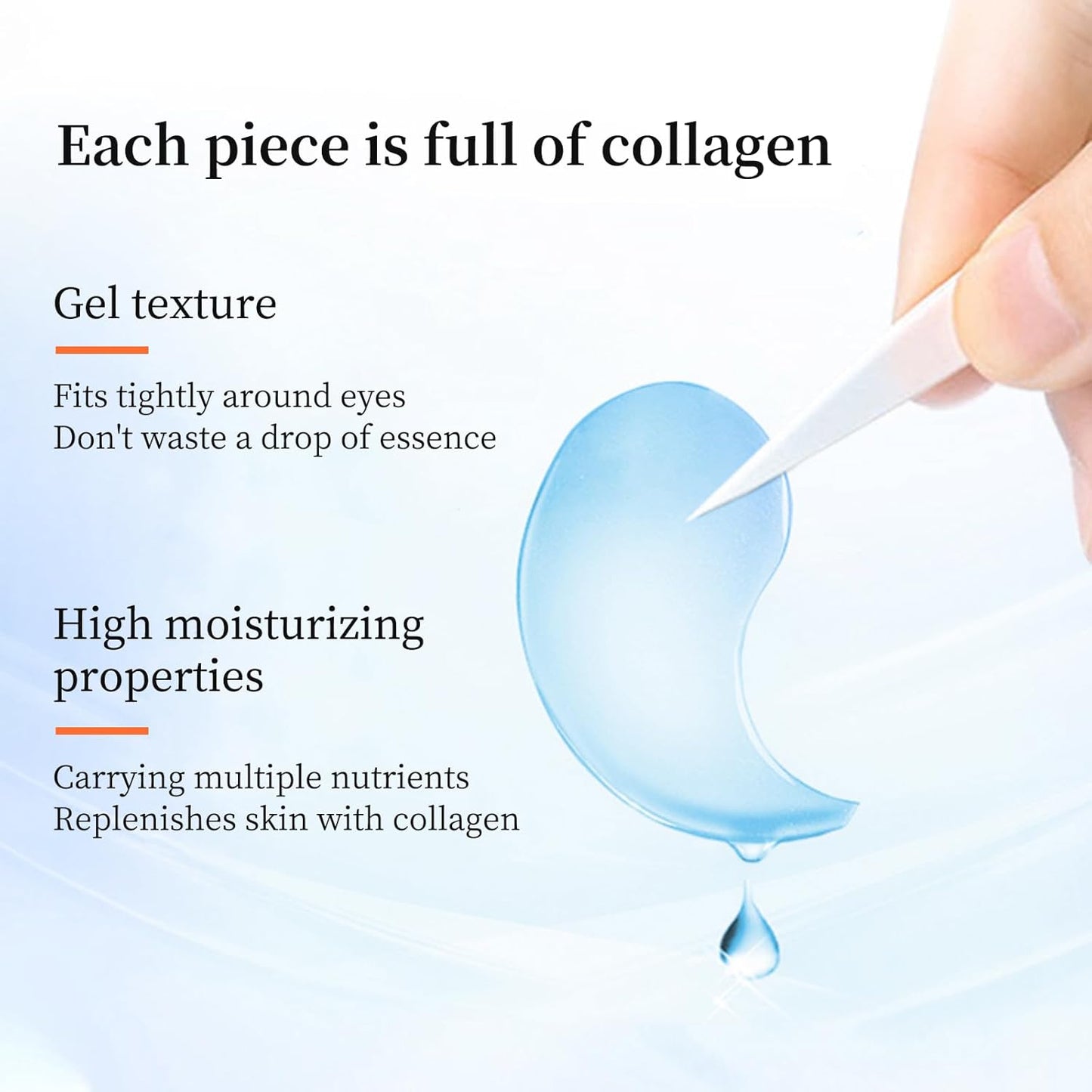 Under Eye patches (64 pcs)-Brightening Eye Mask with Hyaluronic Acid, Cooling Eye Care for Puffy Eyes & Dark Circles Treatments,Reduce Under Eye Bags and Smooth Wrinkles