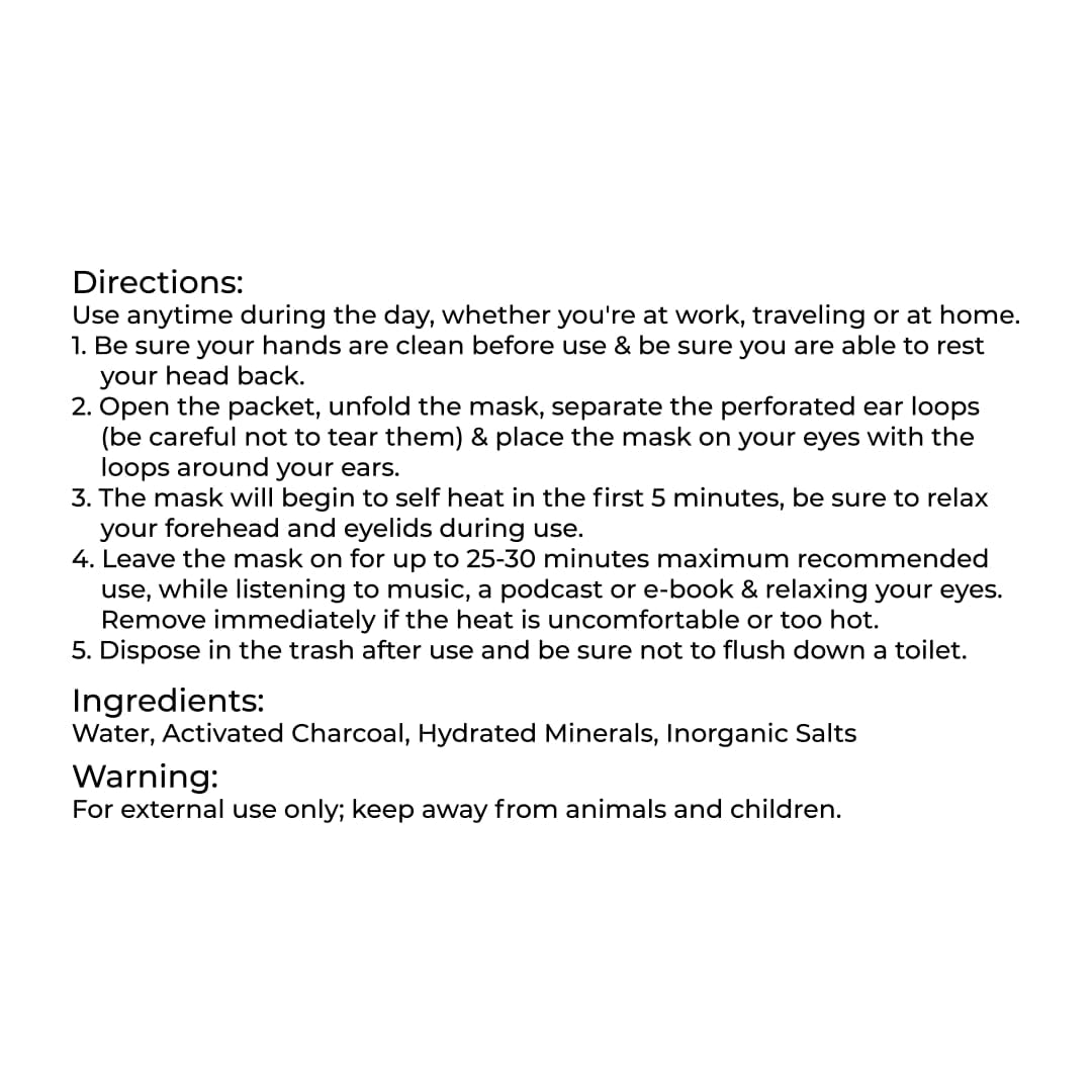 Wellness Steamtech Self Heated Eye Masks for Dry Eyes - 30 Eye Warm Compress for Fatigue and Dryness - Steam Eye Mask for Dry Eyes, Dry Eye Relief Product, 30 Disposable Eye Mask Heated.