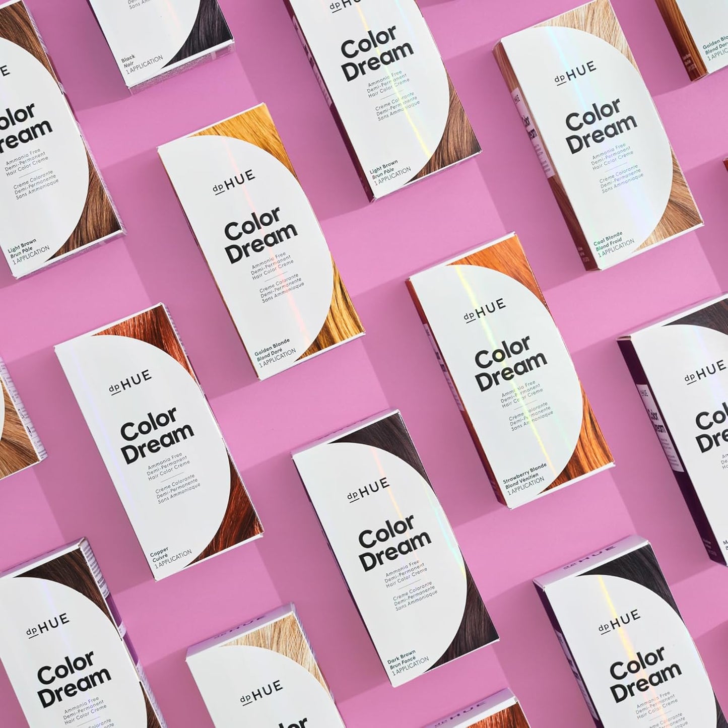 dpHUE Color Dream, Cool Blonde - Ammonia-Free, Demi-Permanent Hair Color - Lasts 16 Washes - Boosts Shine - Paraben & Sulfate Free, Leaping Bunny Certified