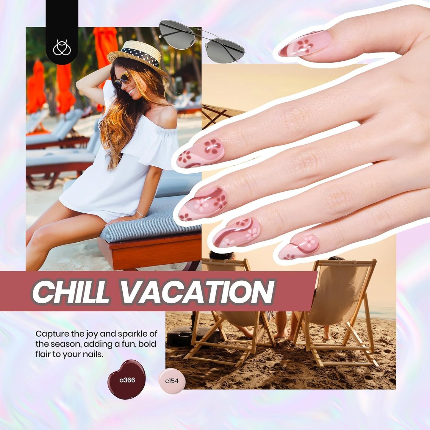 Beetles Gel Nail Polish Kit with UV Light, 46 PCS 25 Colors Valentines Gel Nail Polish Set Base Glossy Matte Glitter Top Coat Nails Polish Red Green Brown Blue Pink Nude Manicure Gift for Women