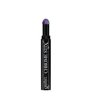 Gelish Chrome Stix, Chrome Nail Powder, Nail Art for Stunning Metallic Finish, Long-Lasting, Easy Application, Perfect for Professional and At-Home Use (Violet Chameleon, 0.5g)