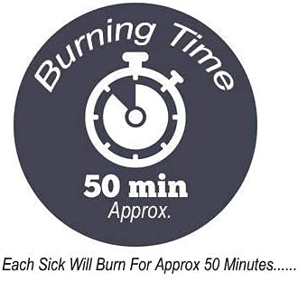 Raajsee Incense Sticks Natural Patchouli 15 Sticks x 5 Pack -100% Pure Organic Hand Rolled Free from Chemicals -Perfect for Church Aromatherapy, Stress Relief, Meditation