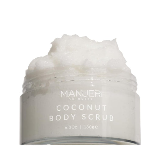 Coconut Bliss Body Scrub, Luxurious Exfoliator for Smooth, Soft Skin, Dead Skin Cell Remover, Hydrating and Nourishing Formula