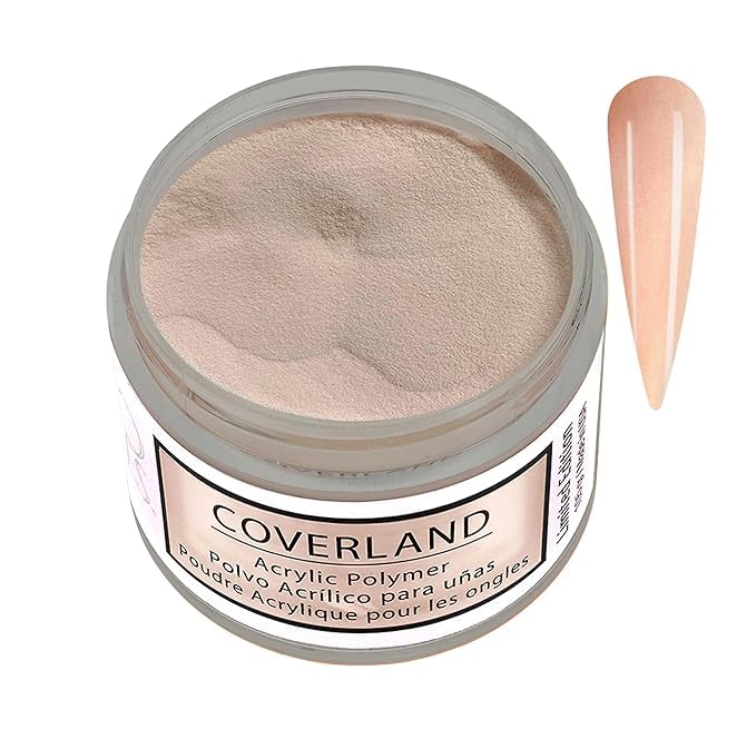 Tones Coverland Acrylic Nail Powder "Toasted Marshmallow" - Limited Edition Acrylic Powder for Nail Design, Sculpting, and Masking Nail Bed Imperfections - (1.5 Oz)