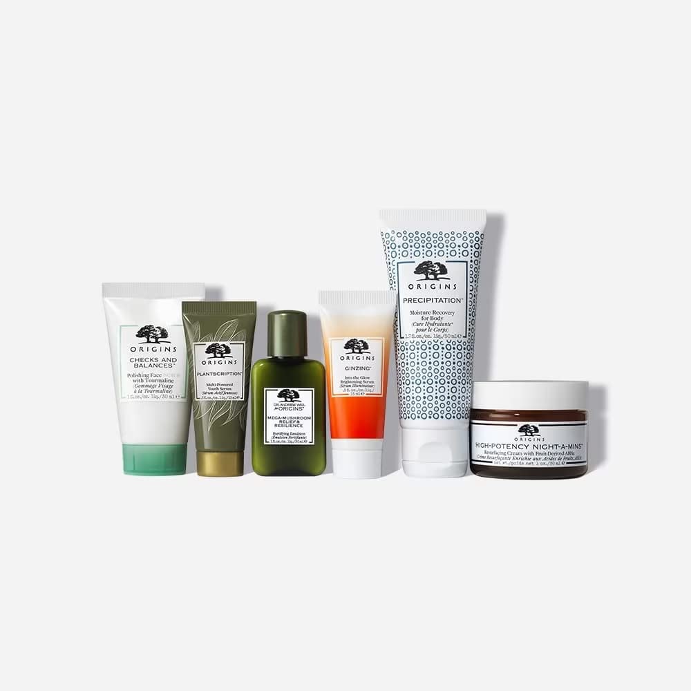 Origins All Times Faves 7 Essentials For Skin's Healthy Look Set