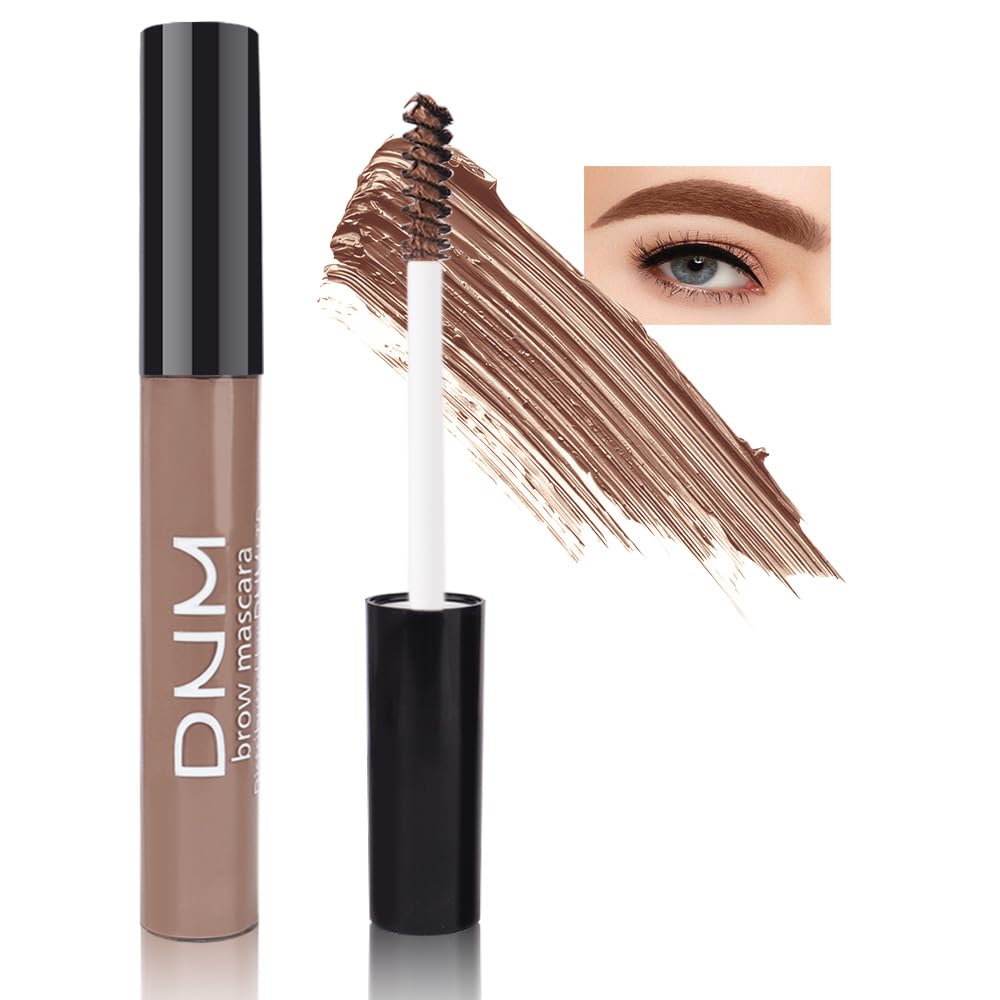 Kaely Eyebrow Gel Waterproof,Longwear Tinted Eye Brow Mascara,Eyebrow Color Makeup kit,maquillaje gel para cejas a prueba de agua,Long Lasting Eyebrows Vegan cosmetics,02 Chocolate