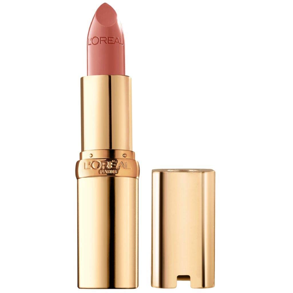 L'Oreal Paris Colour Riche Original Creamy, Hydrating Satin Lipstick with Argan Oil and Vitamin E, Toasted Almond , 1 Count