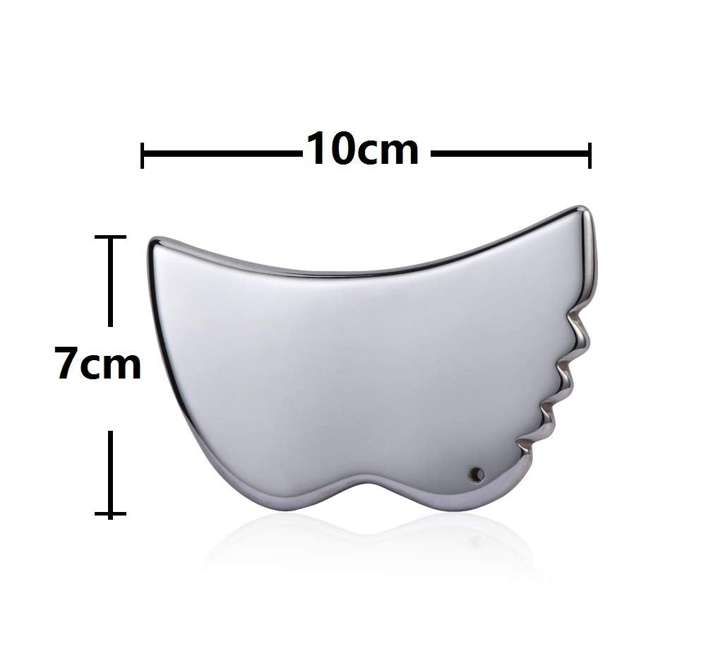 Terahertz Stone Gua Sha Scraping Tools Lymphatic Drainage Massager Facial Energy Beauty Myofascial Release Tool Linfatic Drainage