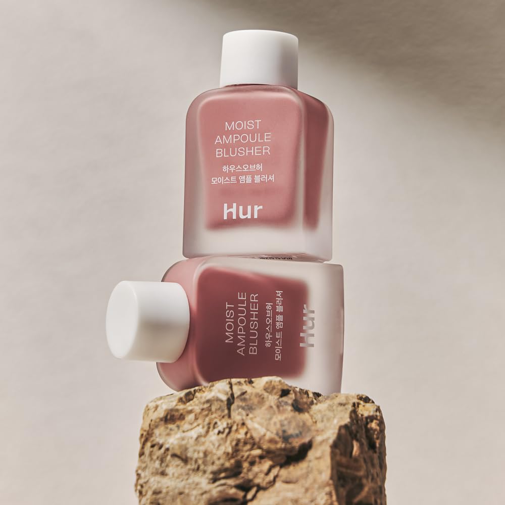 Moist Ampoule Blusher with 50% Moisture Essence | Hydrating & Long-Lasting Blush | 0.68fl.oz (9 Shades) (Cherry Blossom)