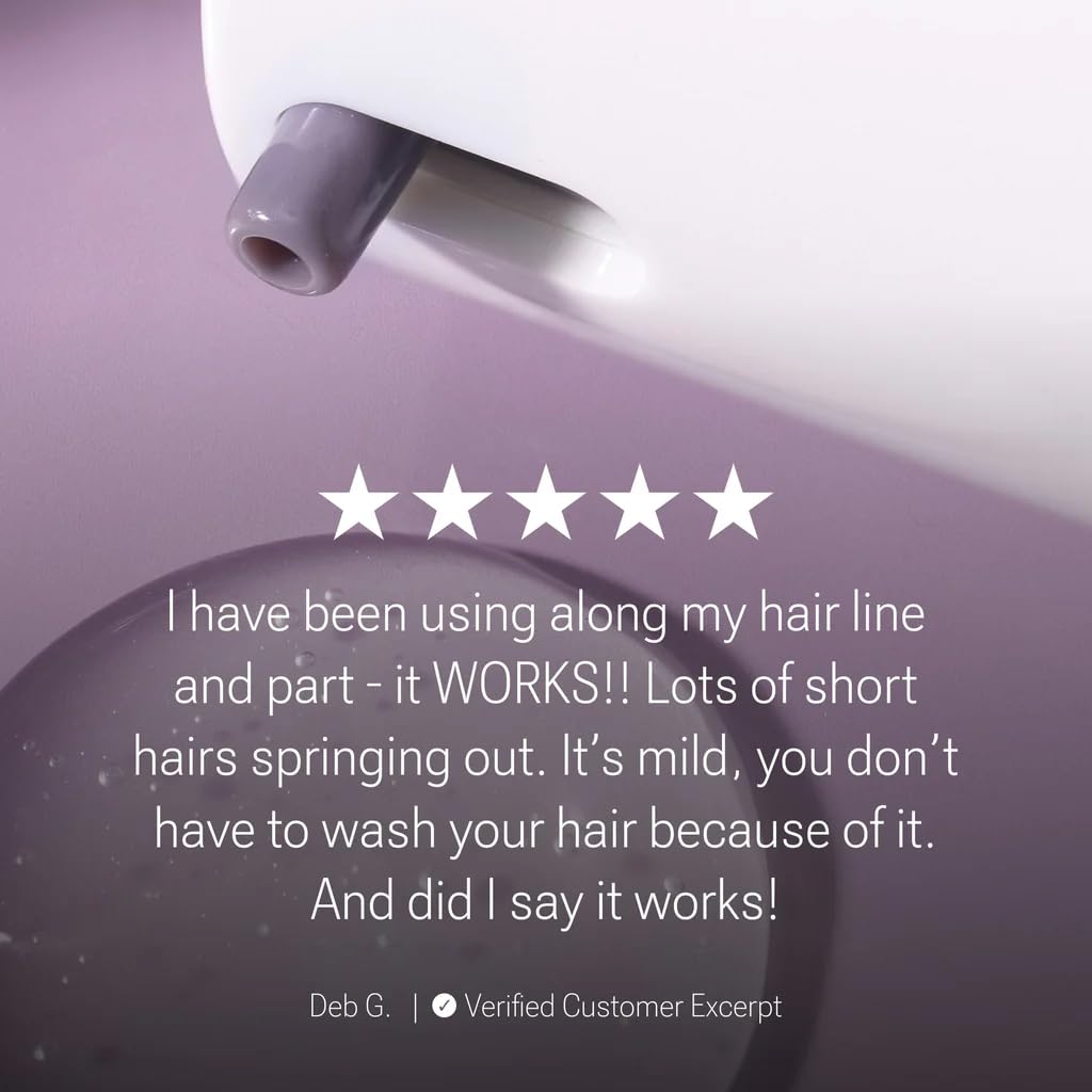 NULASTIN Hair Serum - HAIR Vibrant Scalp Treatment - Promote Scalp Care & Thicker Looking Volume in Thinning Hair - With Keratin & Peptides to Help Minimize Visible Shedding (1.7 Oz)