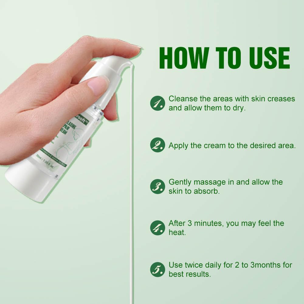 Wrinkle-Relaxing Firming Repair Essence Cream - Removes Maternity Stretch Marks, Prevents Wrinkles & Fine Lines, Nourishes & Rejuvenates Skin with Safe, Natural Formula