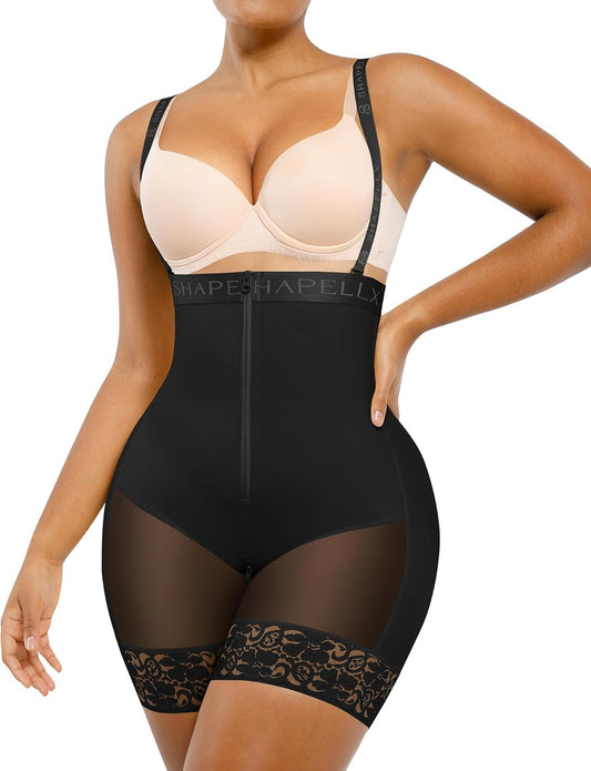 SHAPELLX Shapewear for Women Tummy Control Faja Body Shaper Butt Lifting Plus Size Shapewear Colombianas Moldeadoras