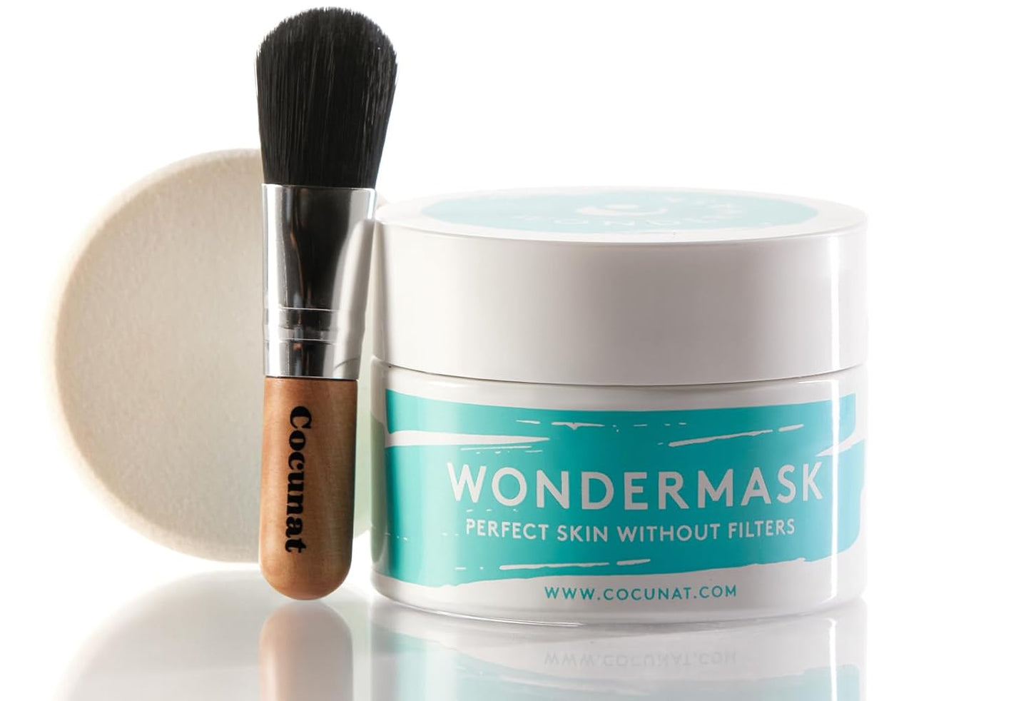 COCUNAT - Wondermask - Cleansing Facial Mask - Detoxifies, Exfoliates and Balances - Closes and Refines Pores - Oily and Combination Skin - Removes Impurities - Pimples - Acne - 50ml