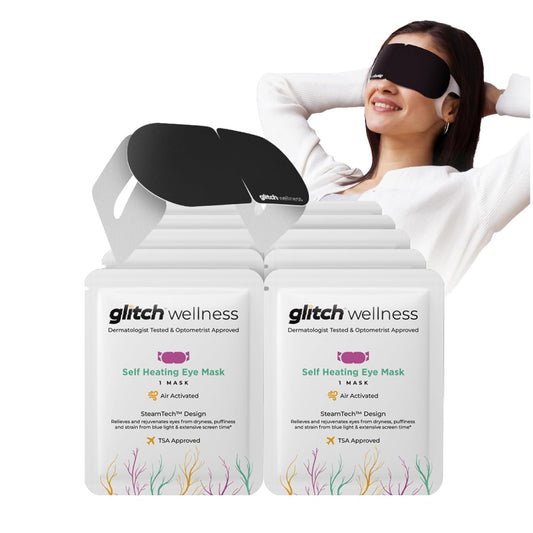 Steamtech Self Heated Dry Eye Masks - 20 Eye Doctor Approved Warm Eye Compress for Dry Eyes - Disposable Eye Mask for Fatigue & Dryness – Perfect Dry Eye Relief Product, Spa Experience