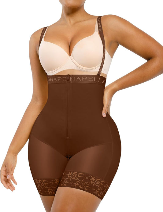 SHAPELLX Shapewear for Women Tummy Control Faja Body Shaper Butt Lifting Plus Size Shapewear Colombianas Moldeadoras