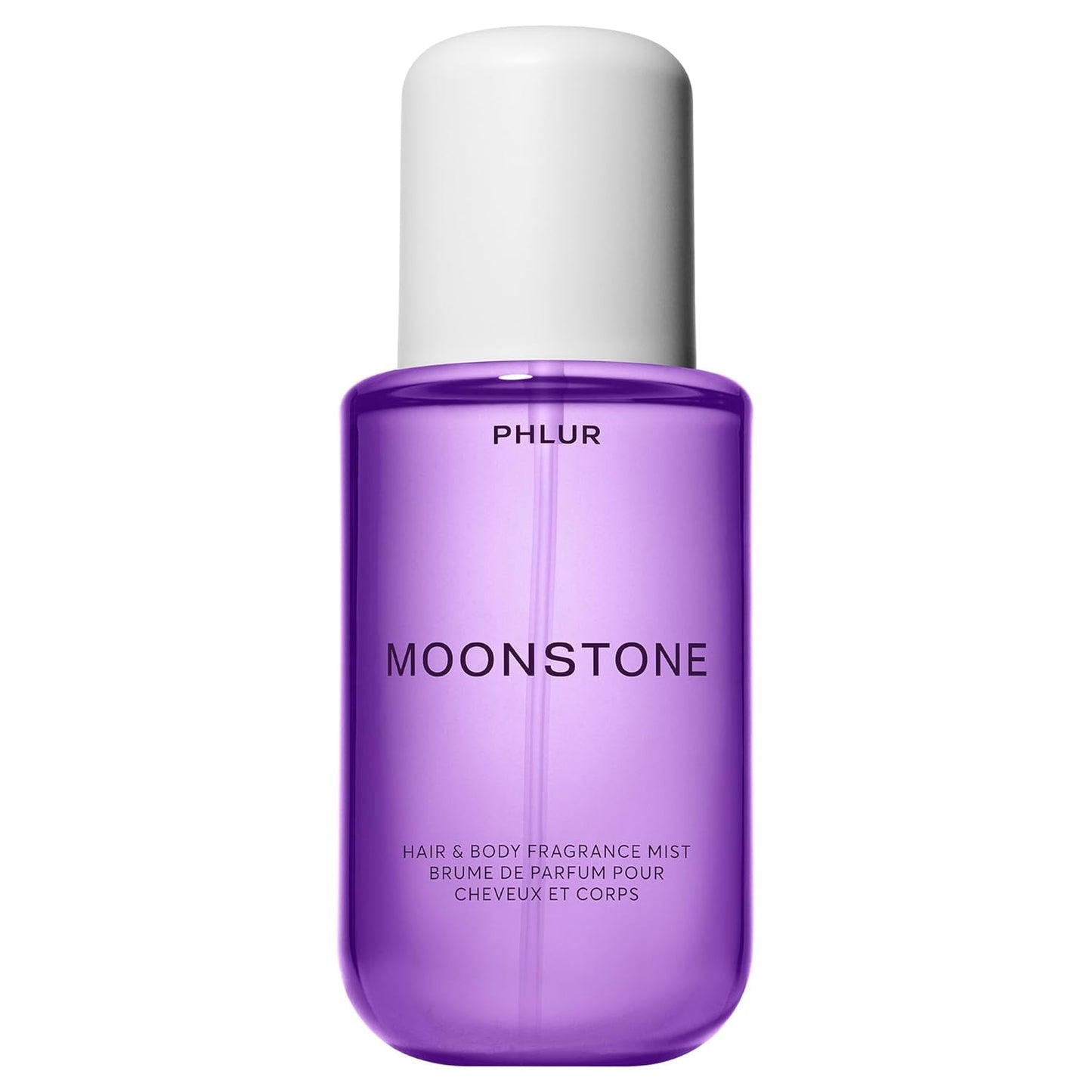 PHLUR Moonstone Body Mist - Hair & Body Fragrance Mist - Apple, Lemon, Jasmine, Sandalwood & Vanilla Body Spray (8 Fl Oz)