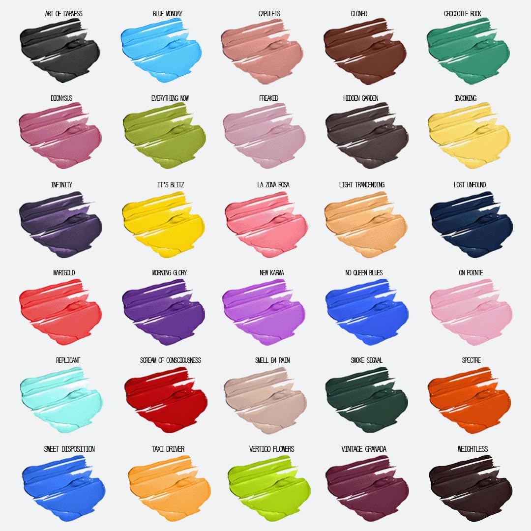 about-face Matte Fluid Eye Paint Scream of Consciousness – High-Pigment Liquid Eyeshadow, Long-Lasting, No-Budge Matte Finish, Vegan & Cruelty-Free (Primary Red)