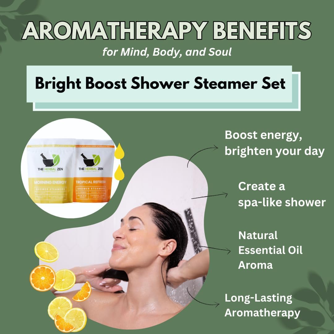 Aromatherapy Shower Steamers Gift Set, Shower Bombs Made in The USA, Relaxation Gift for Women, Lavender Shower Steamers for Women, Eucalytus Shower Steamer, Mothers Day Gifts