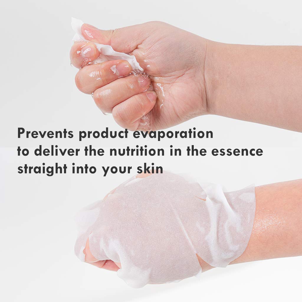 DERMAL Korean Collagen Face Mask – Hydrating & Soothing Sheet Mask with Panthenol – Hypoallergenic Calming Moisture Care for All Skin Types – 16 Combo Pack B