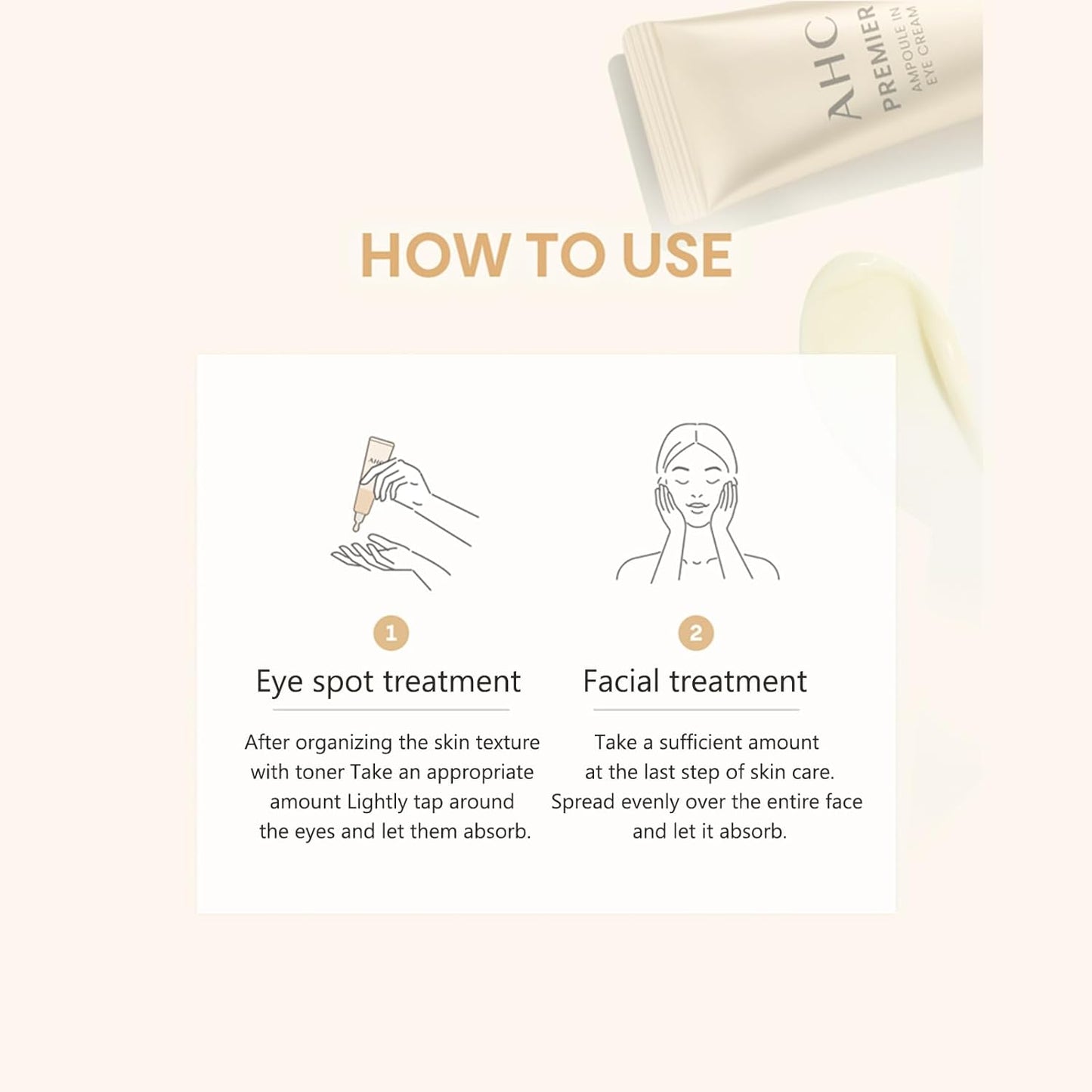 PREMIER AMPOULE IN EYE CREAM 40ml(1.35 fl.oz) x 4 AHC NEW VERSION SEASON 11