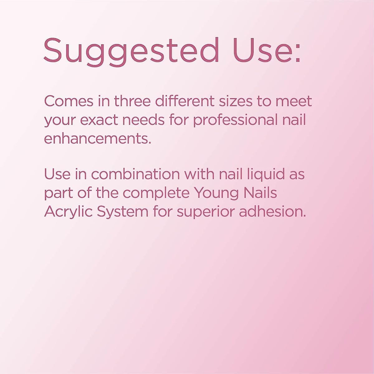 Young Nails Acrylic Cover Powder - Self-Leveling Acrylic Nail Powder, Clear Nude Pink White Acrylic Powder for Nail Extenstion, Professional Grade, Superior Adhesion, Color - Flamingo, 660g