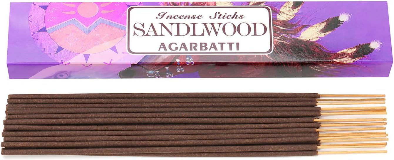 Mosfantal Premium Hand Dipped Incense Sticks - Cinnamon, Jasmine, Lavender, Sandalwood, Ocean, Romance Variety Gift Pack (240Gram)