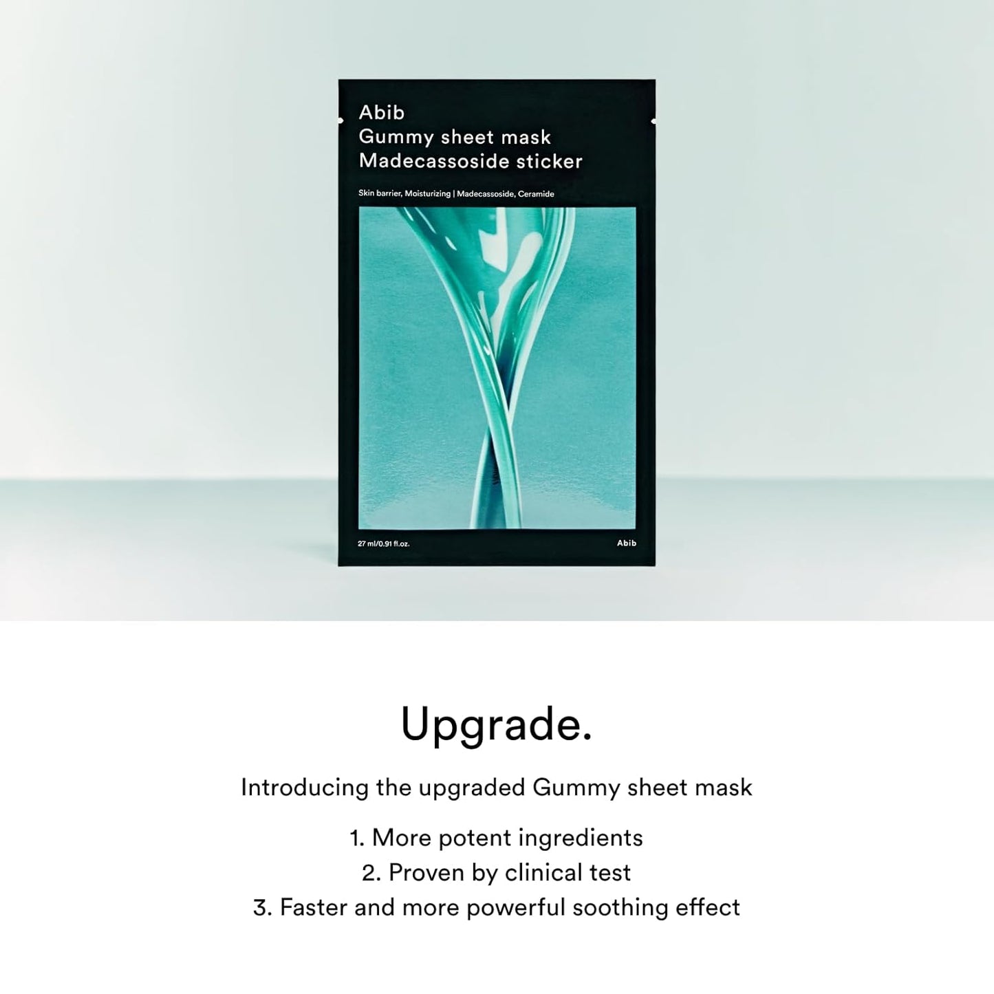 Abib Gummy Sheet Mask 10 Sheets Madecassoside (Strengthening)