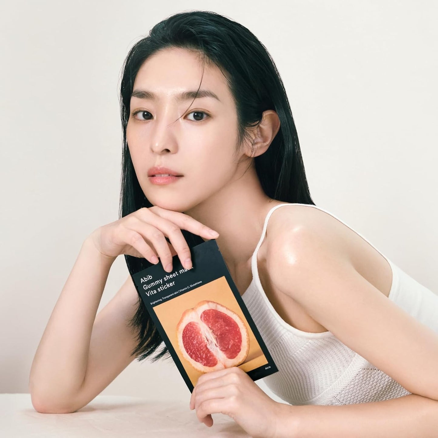 Abib Gummy Sheet Mask Vita Sticker(10 sheets) IBrightening & Soothing Sheet Mask with Niacinamide, Cica, Peptides & Vitamin Complex, Korean Skincare for Sensitive Skin