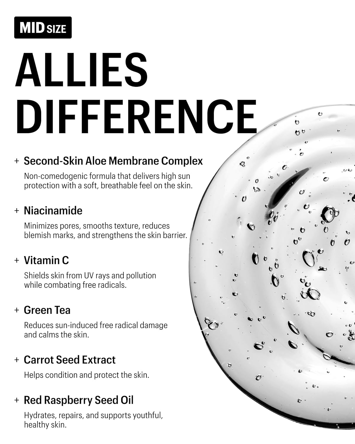 Allies of Skin Daily Face Sunscreen SPF 50, Travel Size | Zero White Cast Lightweight Formula | Dermatologist Tested Under Makeup Primer| Water-Resistant & PA++++ Broad Spectrum UVA/UVB (0.7 oz)