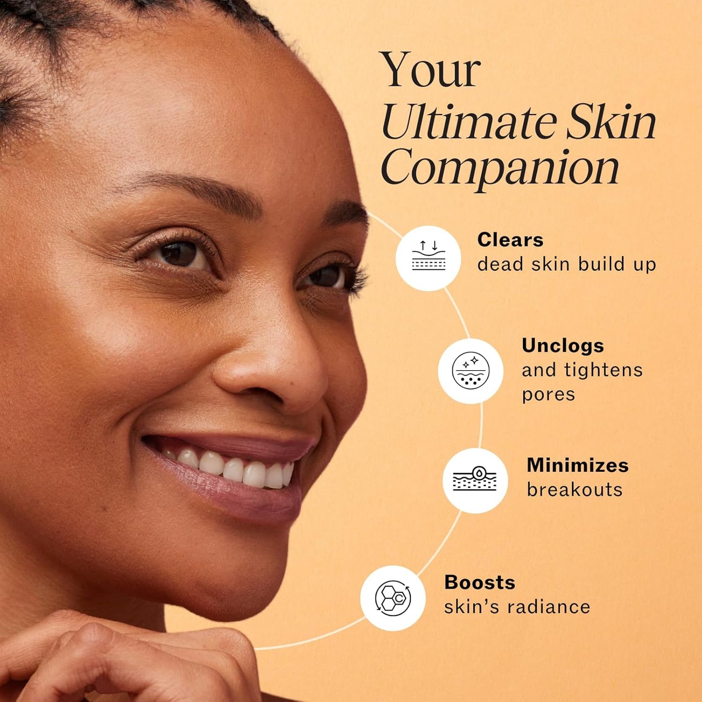 LilyAna Naturals Charcoal Face Scrub - Facial Exfoliator - Microdermabrasion Scrub - Facial Skin Care Products for Women and Men - Lavender and Tea Tree Oil - 3oz