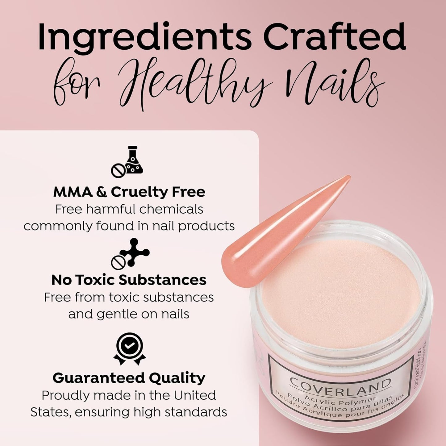 Coverland Acrylic Powder 3.5oz "Sexy Lady" - Limited Edition