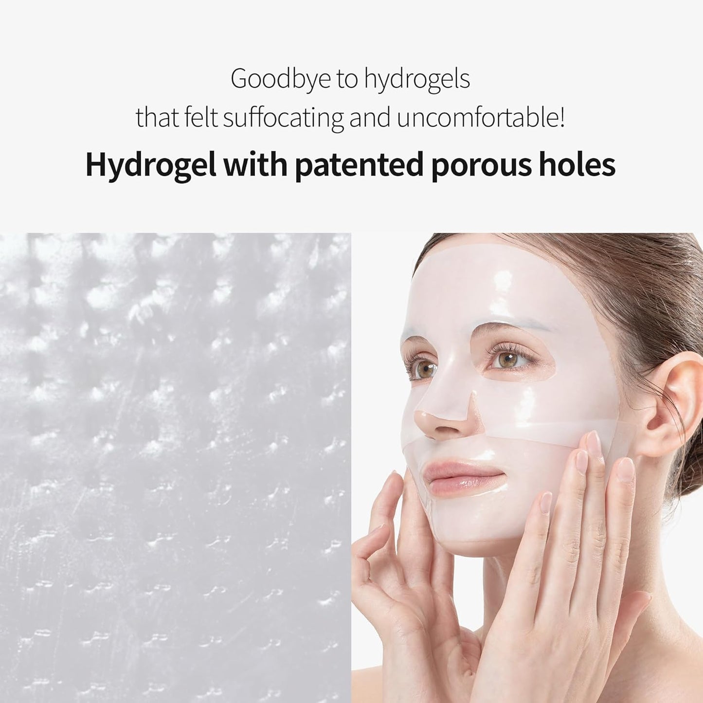 BENTON Hydrogel Collagen Face Mask Overnight Hydrolyzed Cooling All in One Care – Pore Minimizer Hydrating Brightening Anti-Aging Firming Improves Skin Texture Korean Skin Care for sensitive 27gX4EA