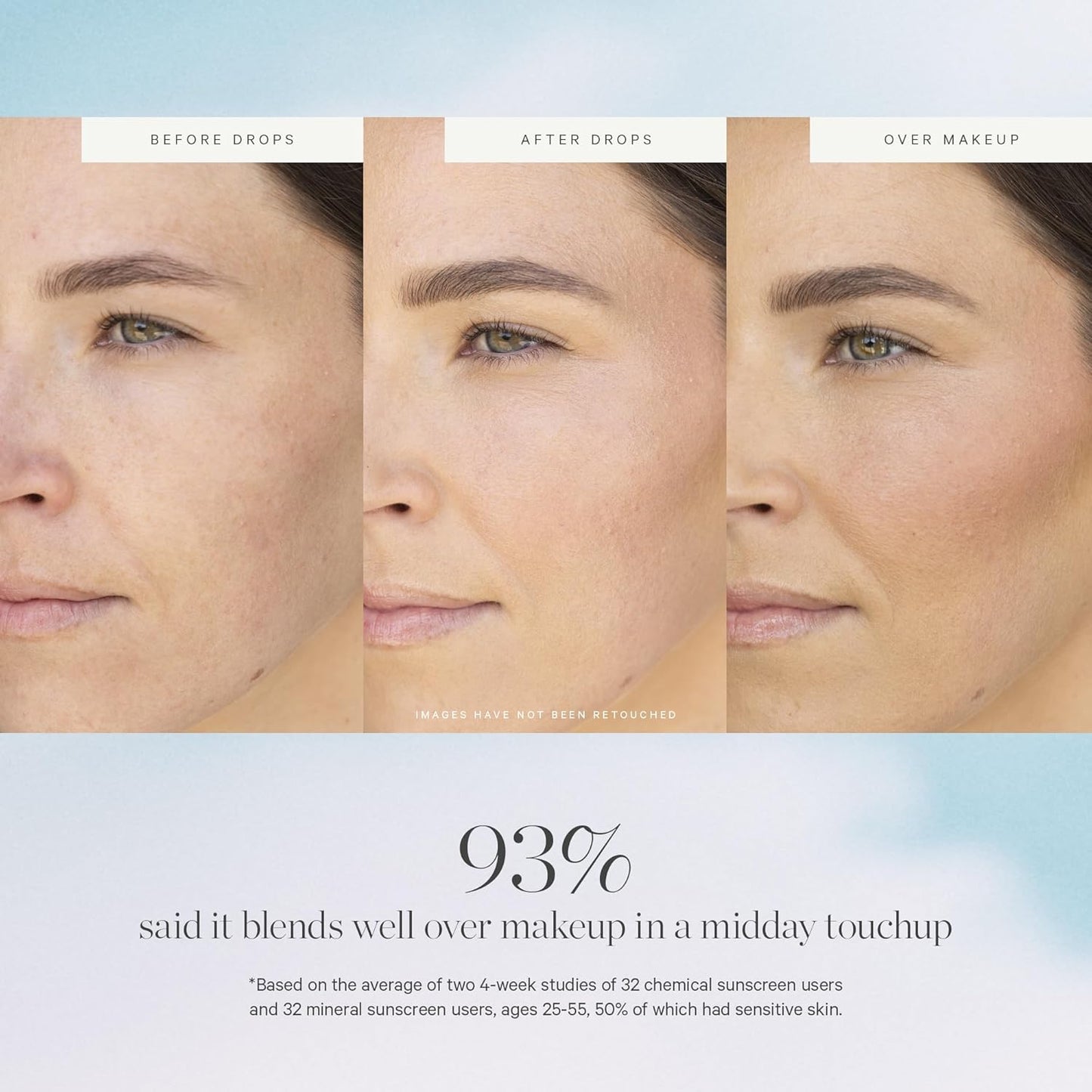 KORA Organics Silky Sun Drops, Mineral Sunscreen Serum SPF 30 with Reef-Safe Non-Nano Zinc Oxide, UVA/UVB Protection, Certified Organic, Cruelty Free, 1.01 oz