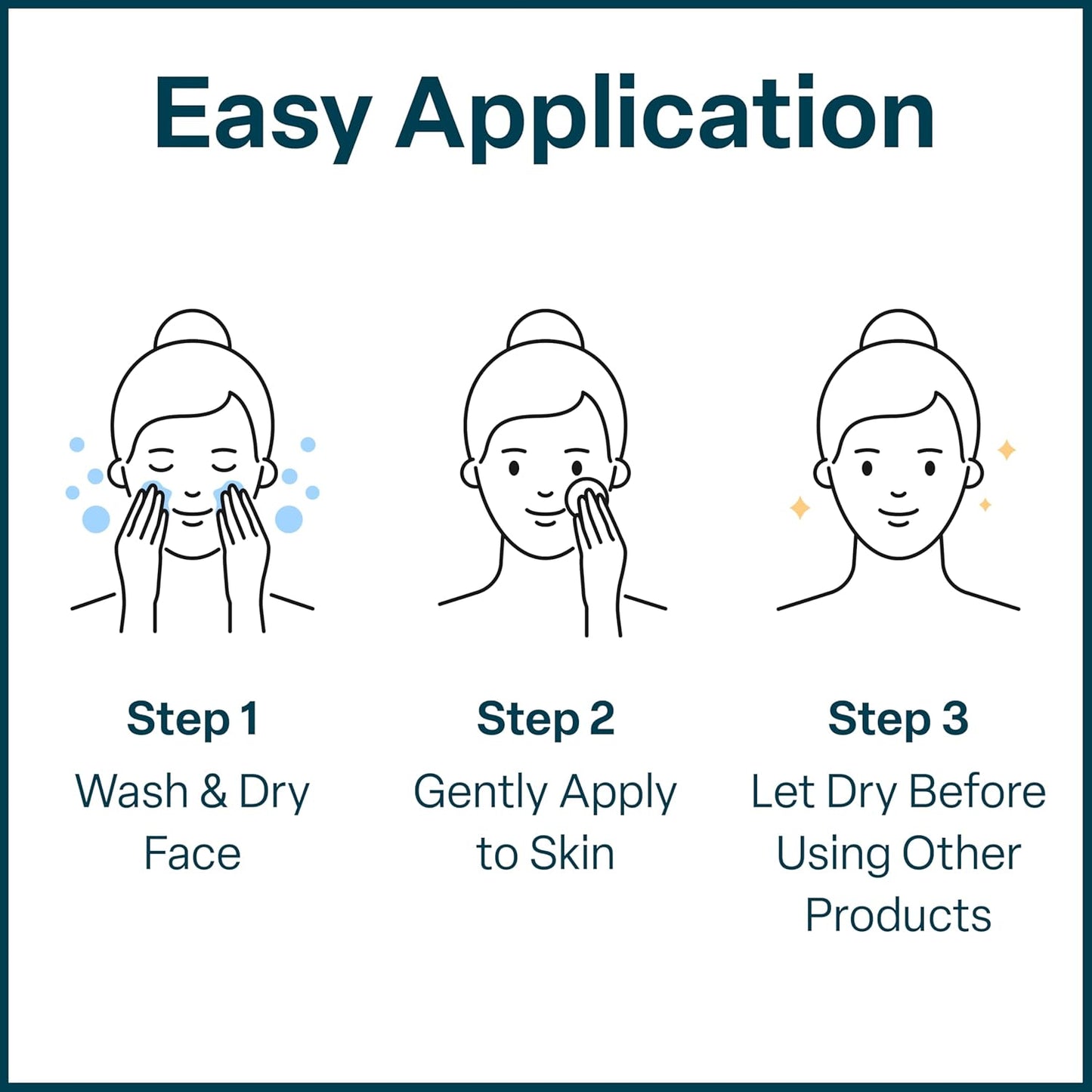 QRxLabs Glycolic Acid Pads - 50-Count Jar, 10% Glycolic Acid - AHA Resurfacing Peel & Exfoliating Face Pads - Alcohol-Free Rinse-Free With Vitamins B5, C & E & Green Tea Extract