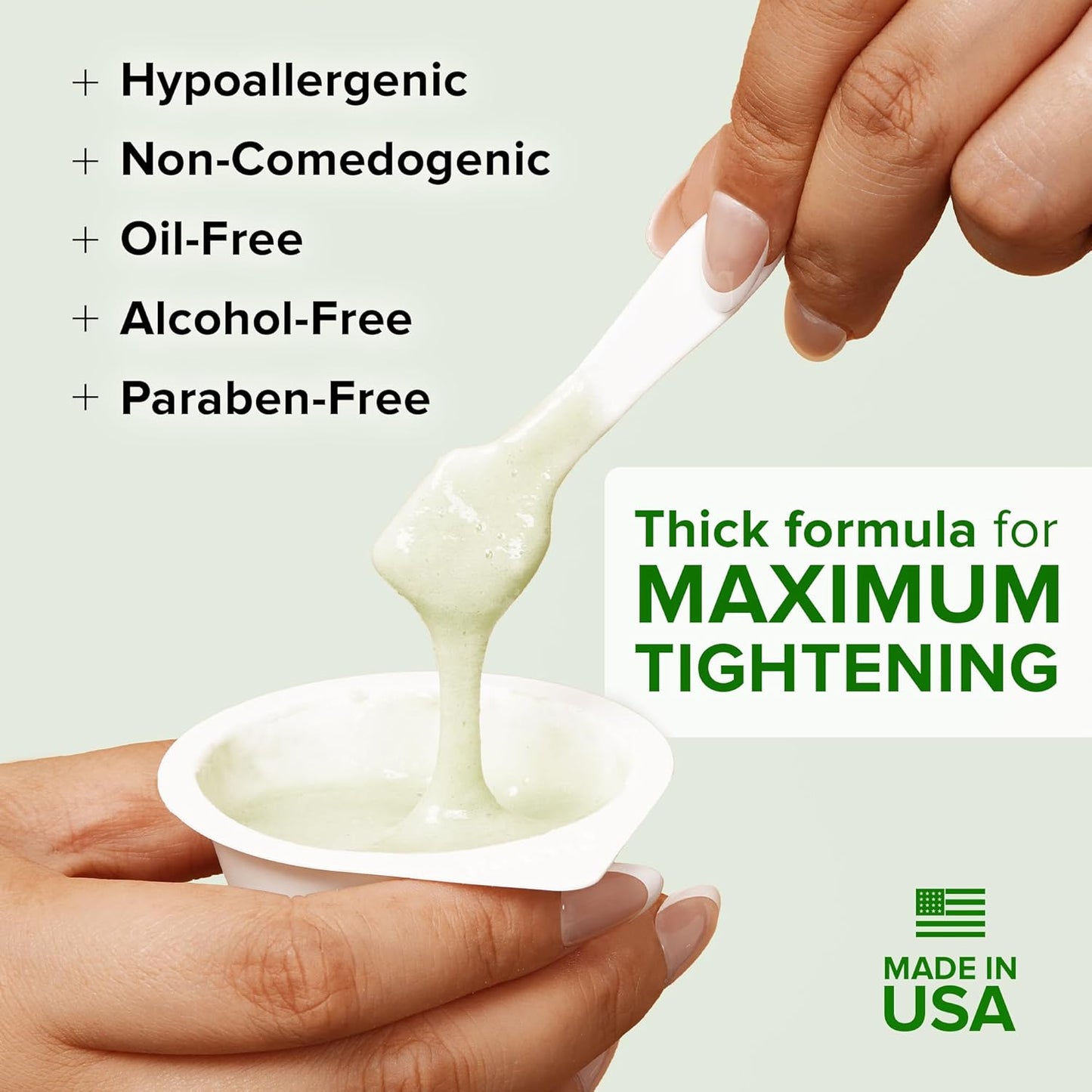 Ebanel Collagen Peptides Wash-Off Face Mask Set, 8 Pack Instant Skin Tightening and Lifting Masks, Brightening Face Mask with Niacinamide, Glutathione, Hyaluronic Acid, Vitamin C, Cica, B5, Albumen