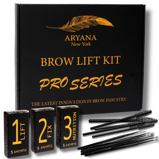 ARYANA NEW YORK Eyebrow Lamination Kit Professional | At Home DIY and Salon Use brow lamination kit | Instant Lift For Fuller Eyebrows | Brow Lift Sachet Professional Series