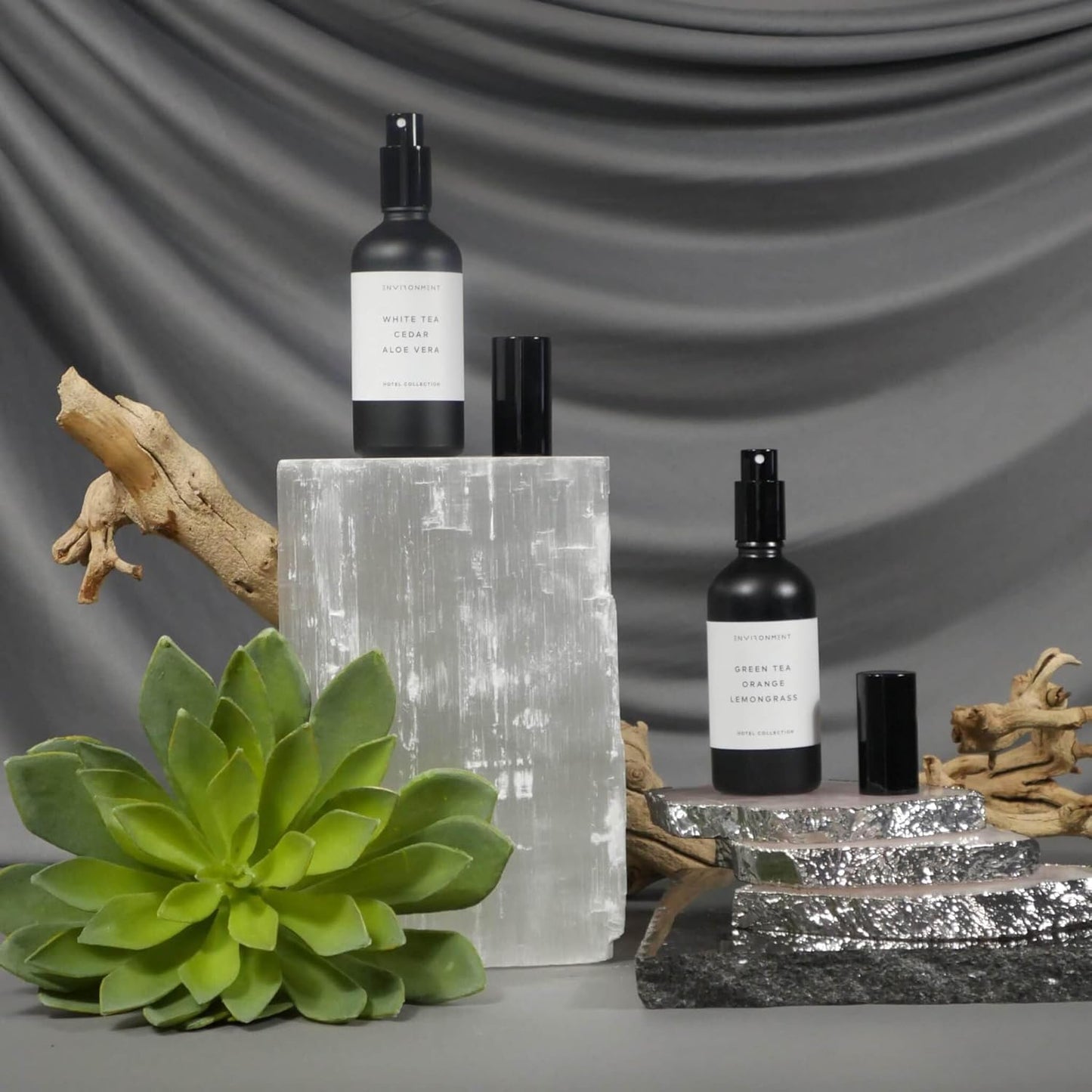 ENVIRONMENT Inspired by 5-Star Hotels 1HT Room Spray, 100ml Air Freshener (Santal | Musk) Home Fragrance Accessories, Room Perfume, Room Deodorizer, Vegan & Cruelty-Free