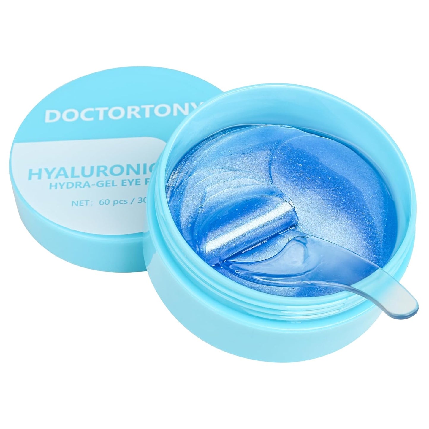 Hyaluronic Acid Eye Patch (60 pairs)-Collagen Eye Patch-Eye Skin Care Mask for Dark Circles, Wrinkles, Eye Pockets, Anti-Aging Rejuvenating Eye Mask, Female