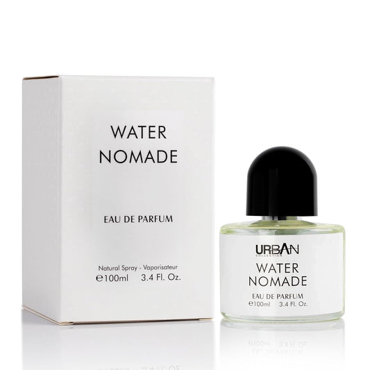 Water Nomade Parfume for Women & Men - Woody Aromatic Fragrance - Top Notes of Bergamot, Lemon, Pepper and Juniper Berries - Base Scents of Amber, Vanilla & Sandalwood - Elegant 100ml Bottle