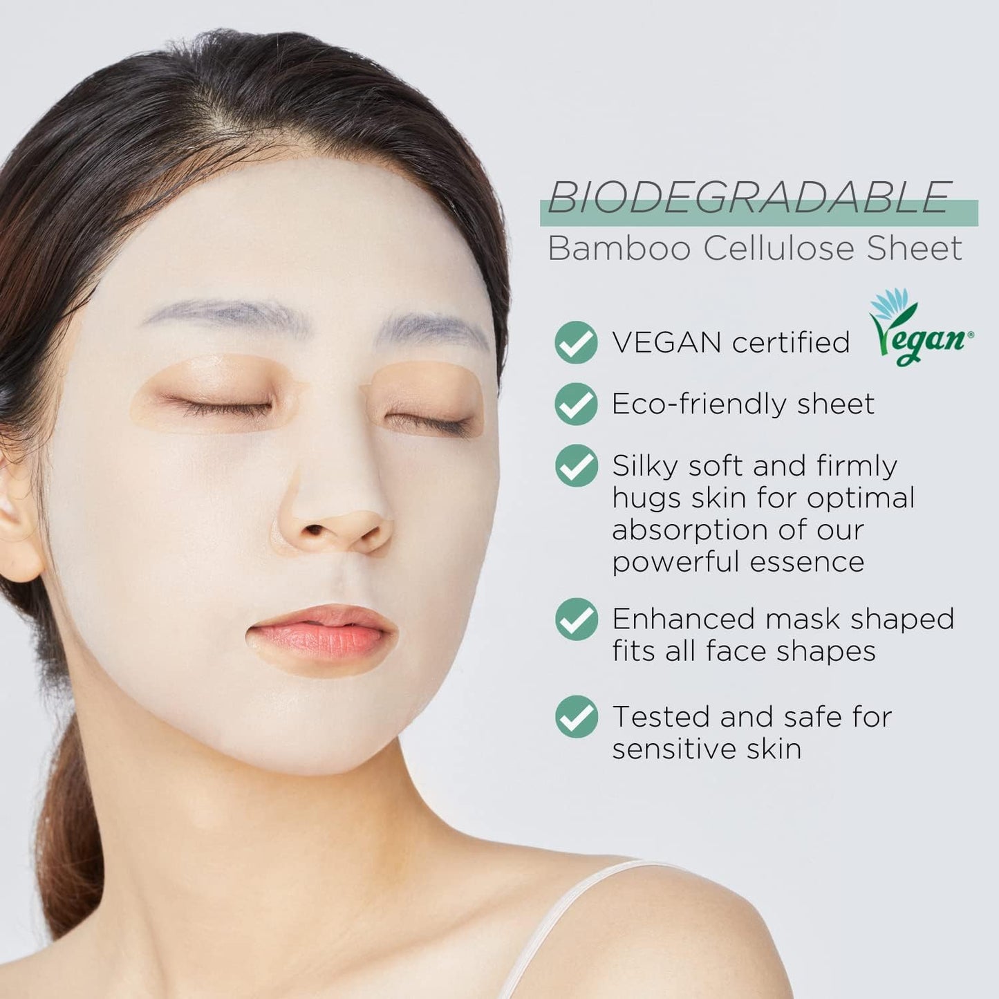 Mediheal Best Korean Sheet Mask - Madecassoside Essential Face Mask 20 Sheets For Sensitive Blemish Prone All Skin Types Hydrating Moisturizing Calming Soothing