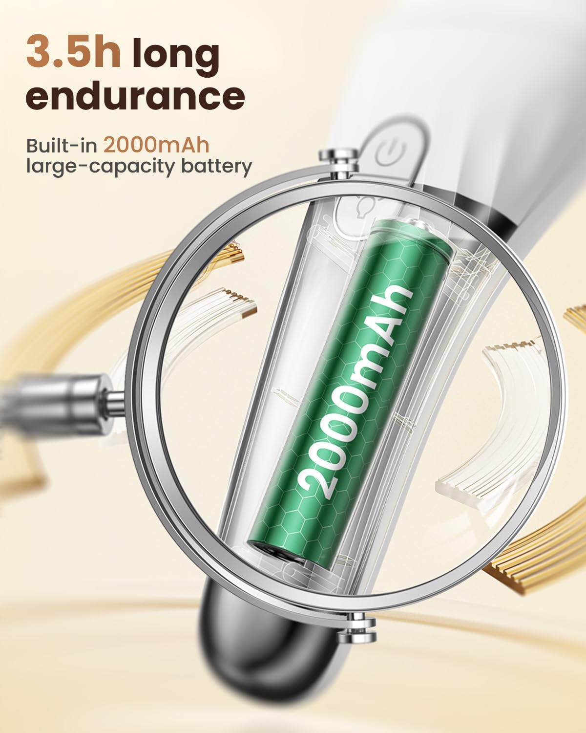 Electric Callus Remover for Feet - 2-Speed Rechargeable Pedicure Kit with 3 Rollers, IPX4 Waterproof Foot Scrubber & Digital Display | Professional Dead Skin & Callus Remover for Women/Men