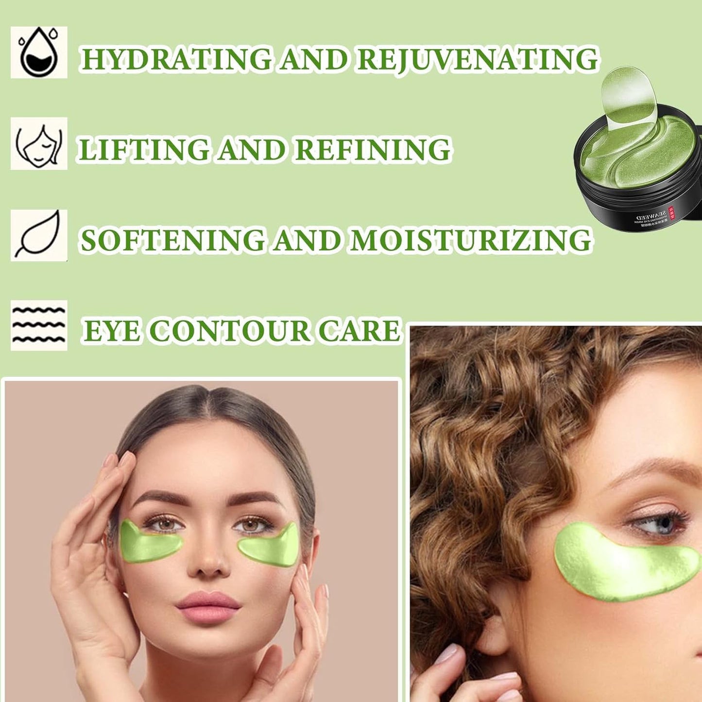 30 Pairs Gold Eye Mask,Under Eye Patches for Dark Circles and Puffiness,Relieves Water Bloating,Reduces Eye Bags and Smoothes Frownies,Eye Treatment Patches,Skin Care Products