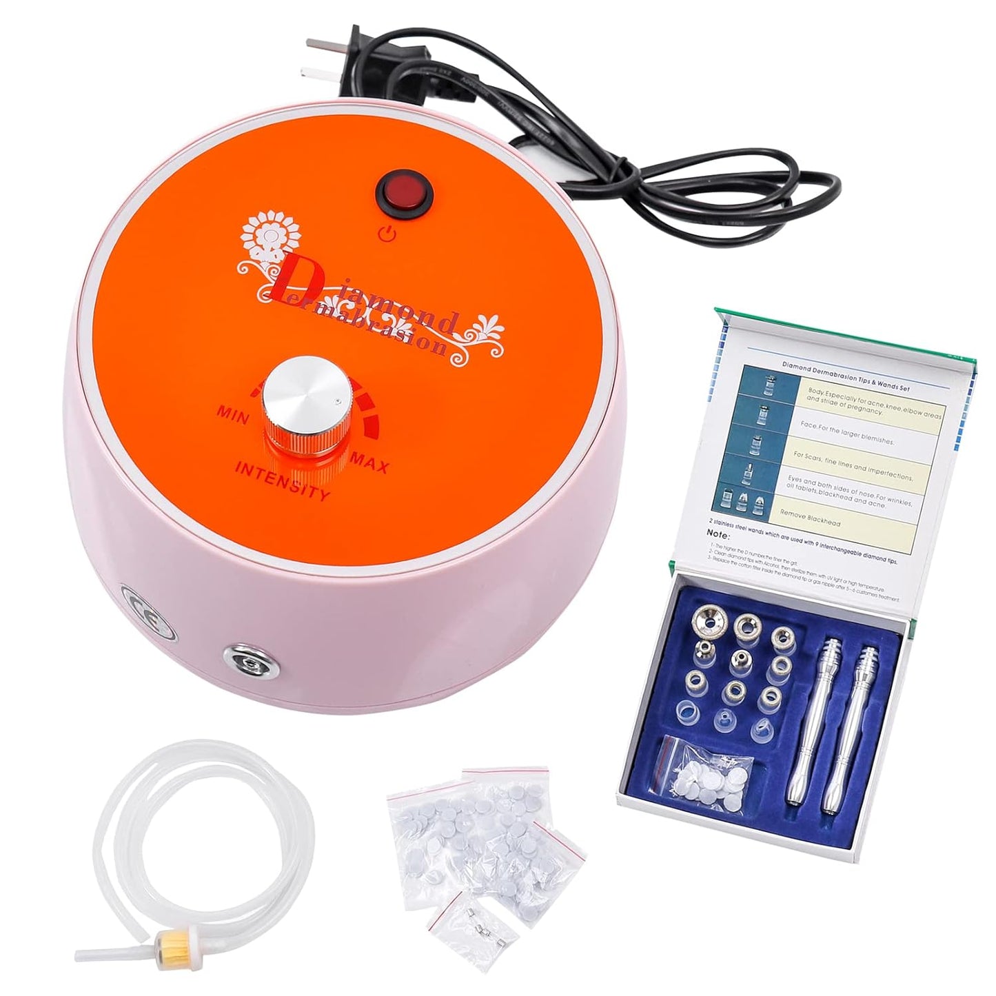 Diamond Microdermabrasion Machine Professional Dermabrasion Machine Facial Care Salon Equipment for Vacuum Blackhead Removal