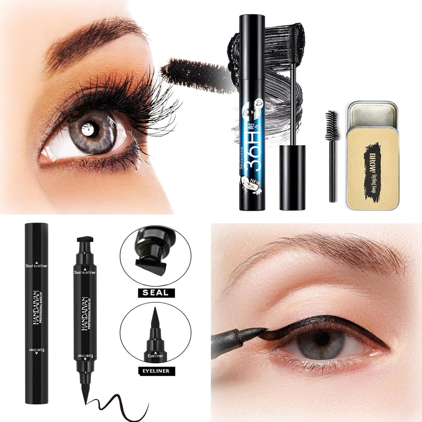 Makeup Kit - Makeup Set for Women - Full Kit Make Up Kits for Girls, Teens, Beginners, with Cosmetic Bag for Travel，Commute，Working