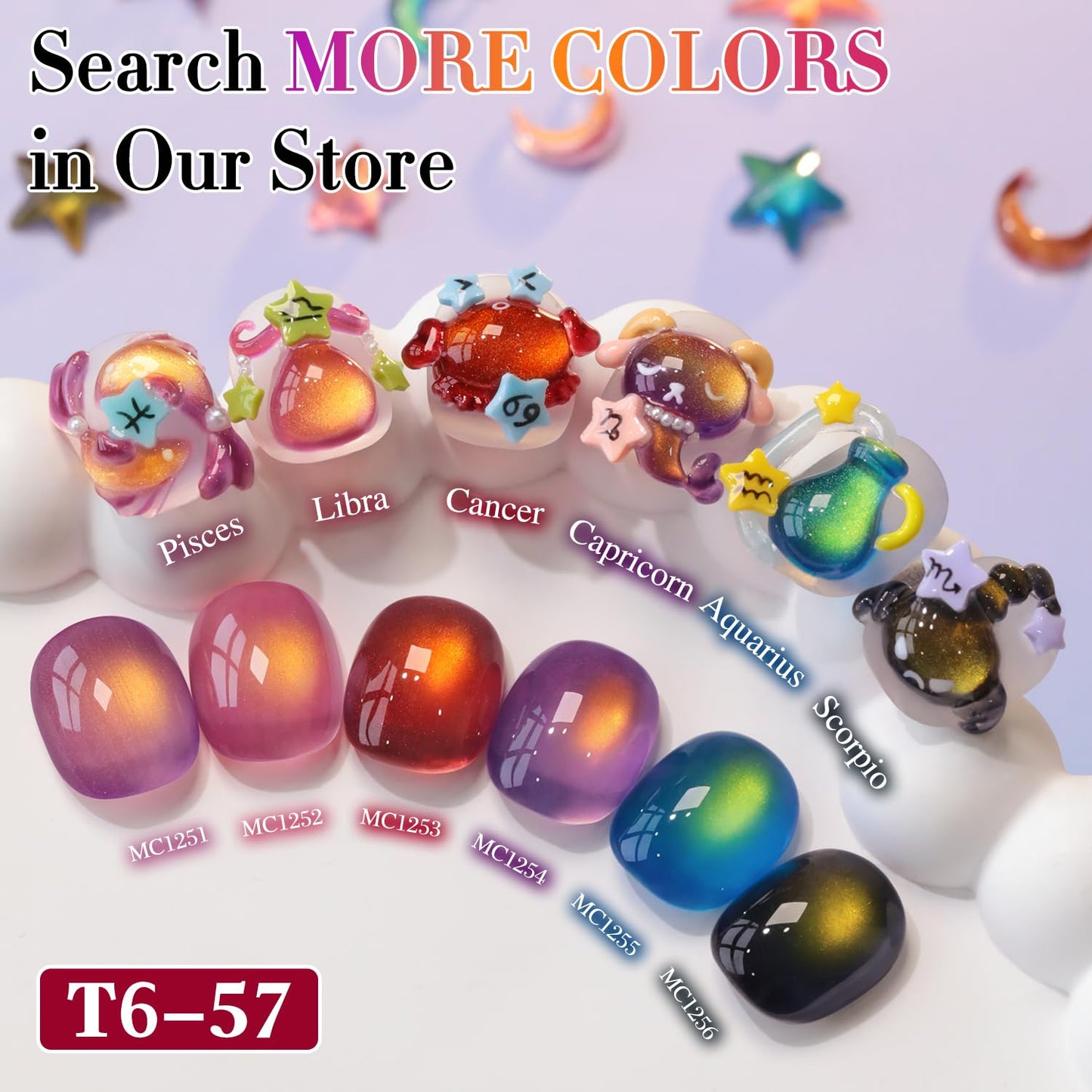 Double Rhythm 0.5 OZ Cat Eye Gel Polish with Magnet 15ML Holographic Glitter Shimmer Translucent Jelly Color Magnetic Nail Polish Salon DIY at Home (Sunny Blood Red-MC1253)