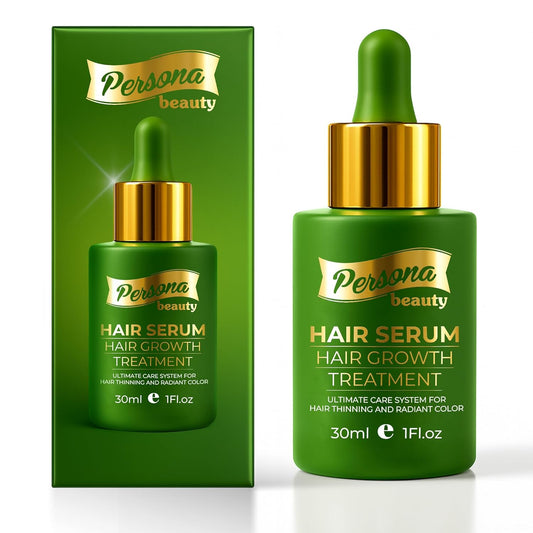 Hair Growth Serum – Biotin-Infused Formula for Thicker, Fuller Hair – Stimulates Follicles, Reduces Hair Loss – Natural Treatment for Men & Women – 30ml