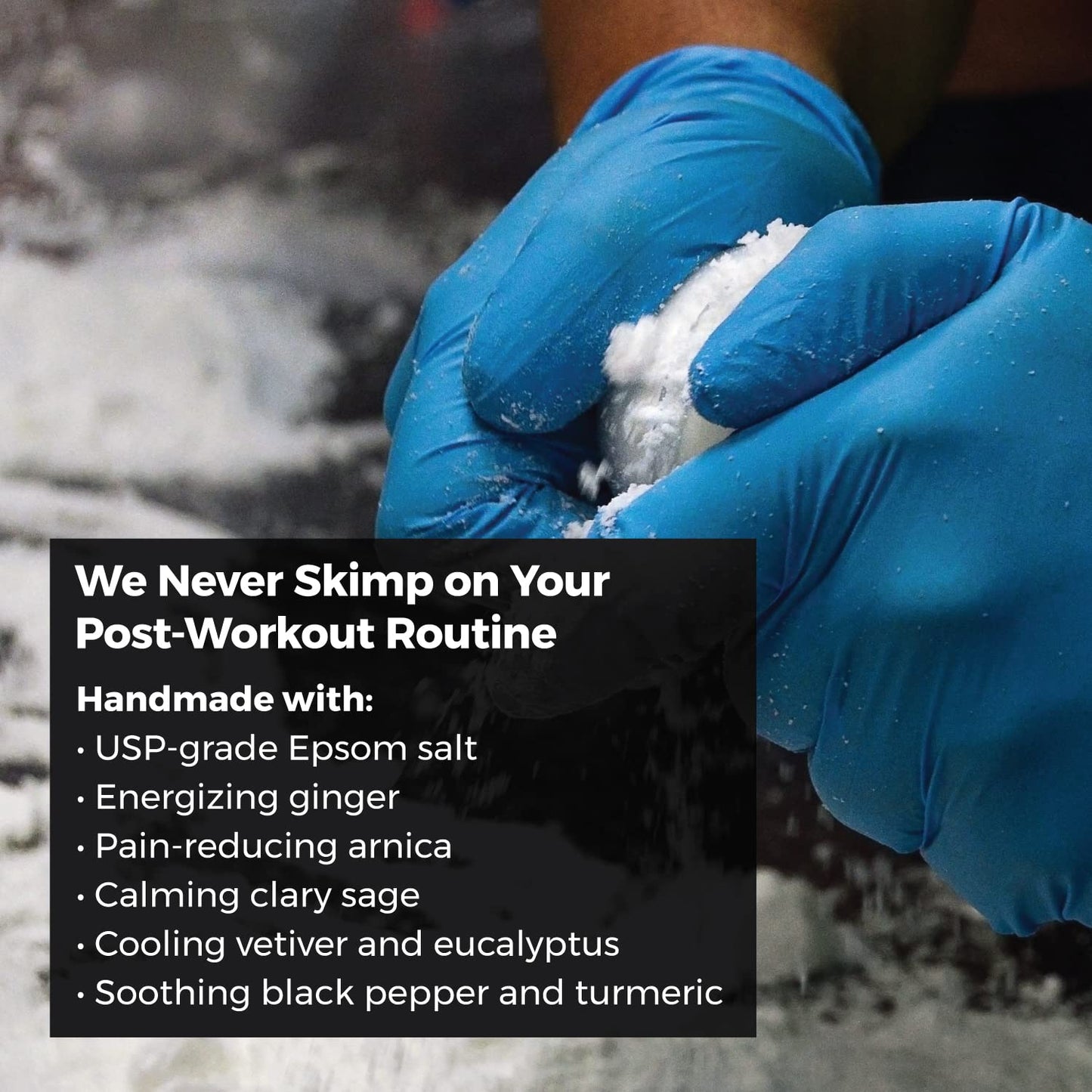 Magnesium Epsom Salt Bath Bombs - Fast-Absorbing Muscle Soak for Post-Workout Recovery - Bath Bombs for Sore Muscles and Pain- Tranquil Foot Soak Bombs - Athletic Recovery Bath - 2 Packs