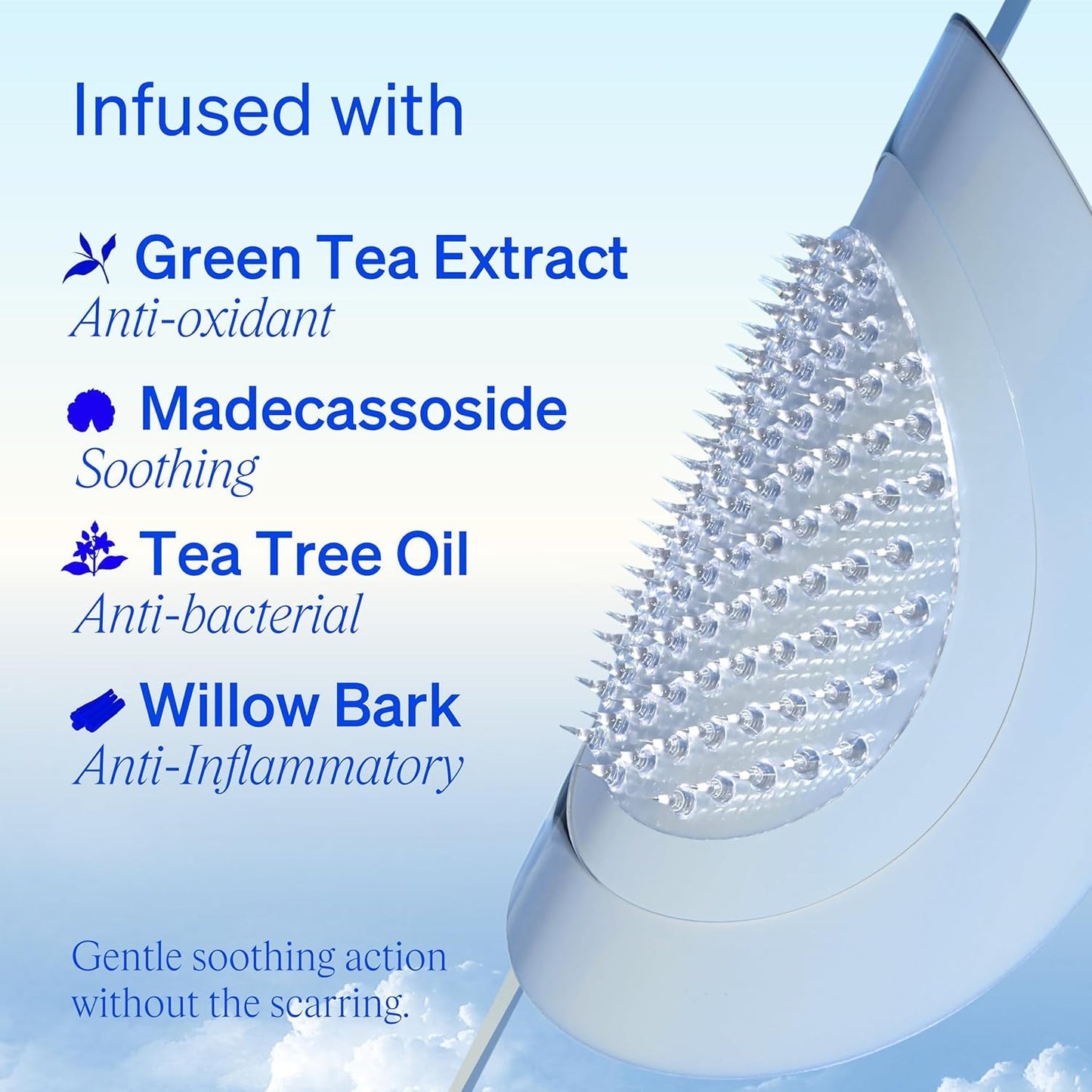 RIGHT AWAY Microtip Hydrocolloid Acne Pimple Patch for Early Stage Zits and Hidden Blemish (8 Patches) Microdart Patch