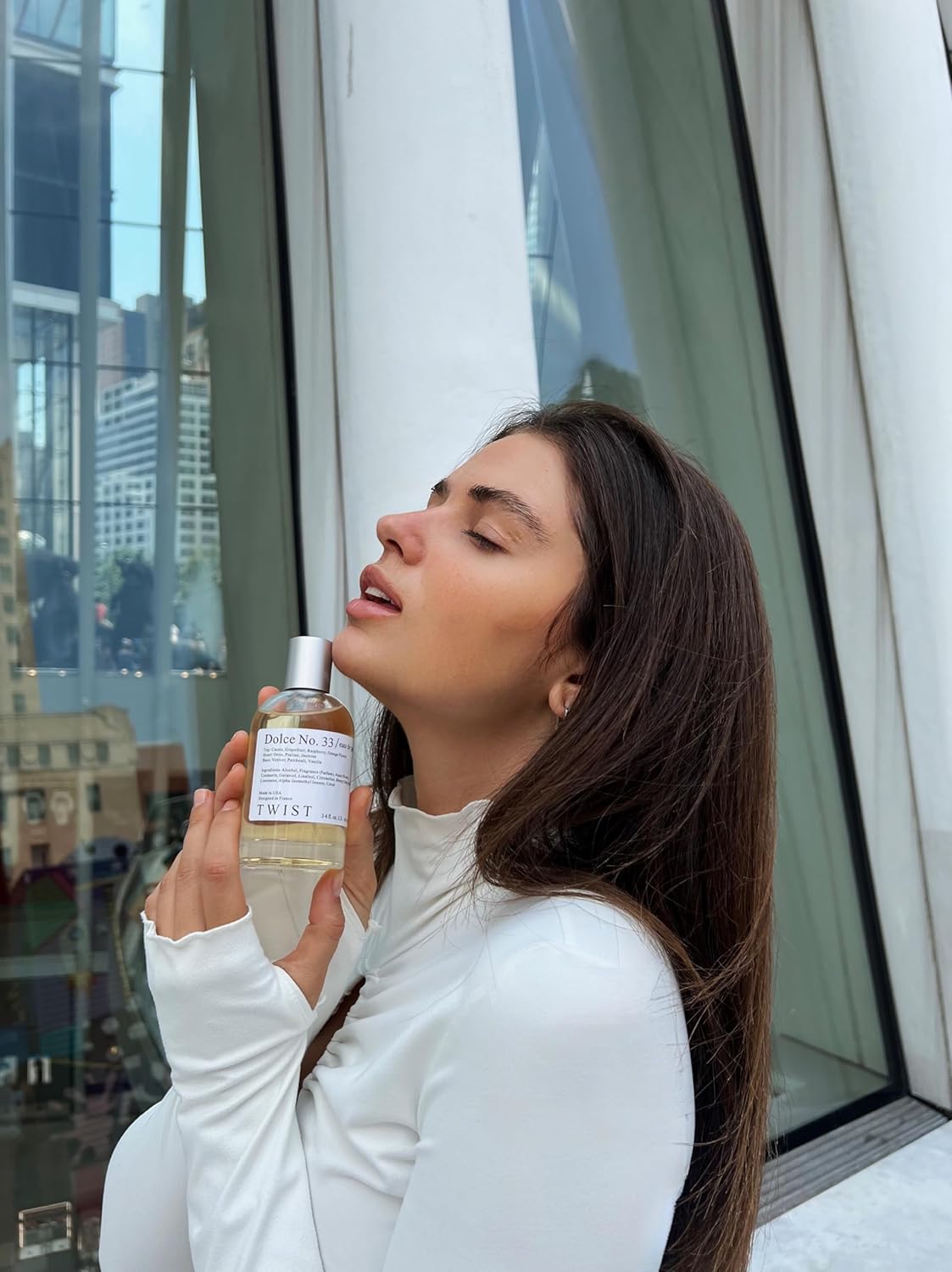 Twist Mila No. 80 - Eau De Parfum Inspired by Valentino's Born In Roma, Long-Lasting Perfume For Women, Jasmine & Vanilla, Vegan, Clean Ingredients, Fragrance - Spray 100 ml (3.4 fl. oz.)